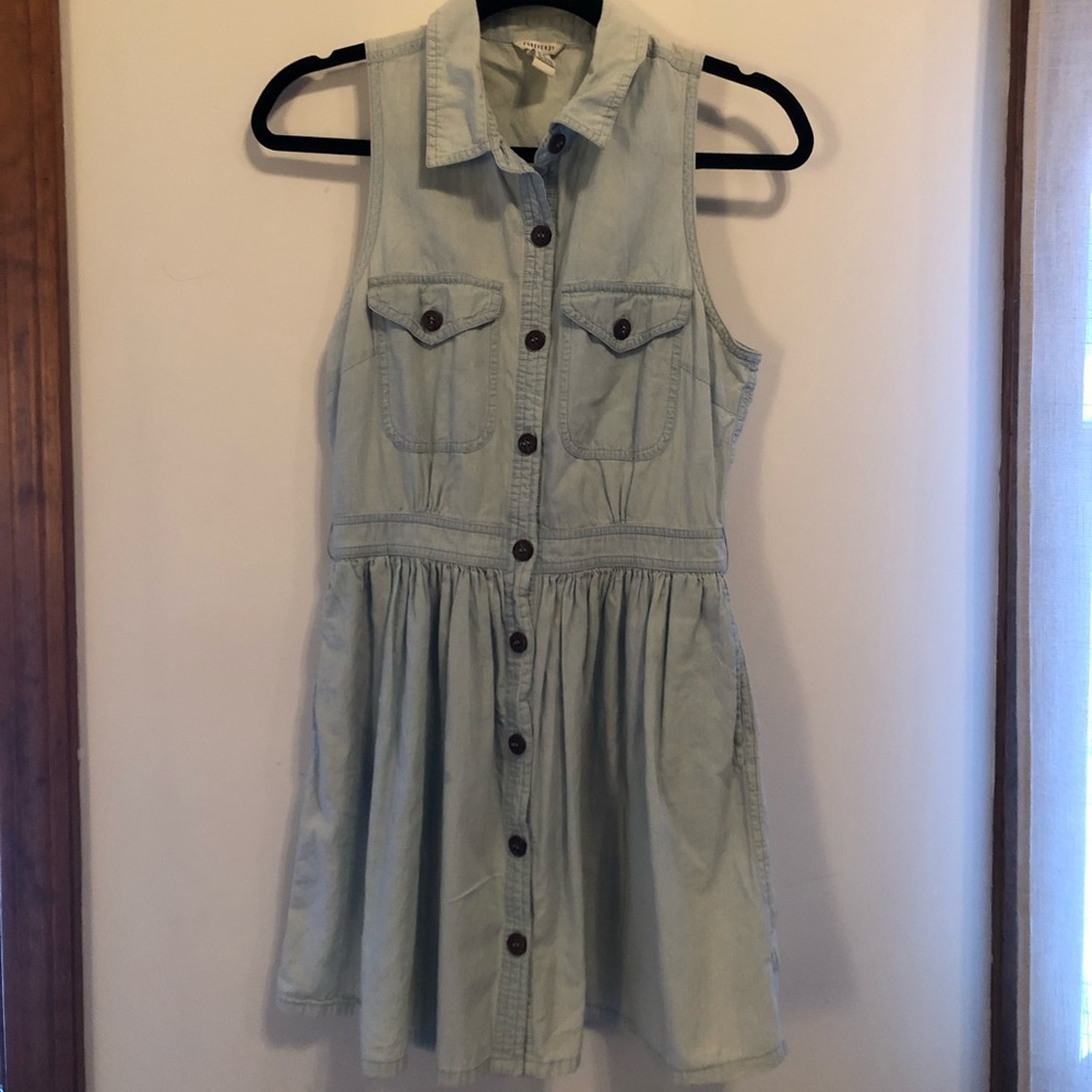 Denim Forever 21 dress.